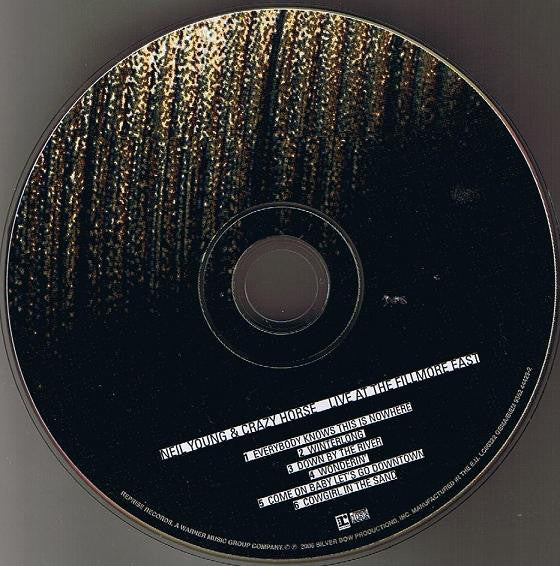 Neil Young & Crazy Horse : Live At The Fillmore East (HDCD, Album)