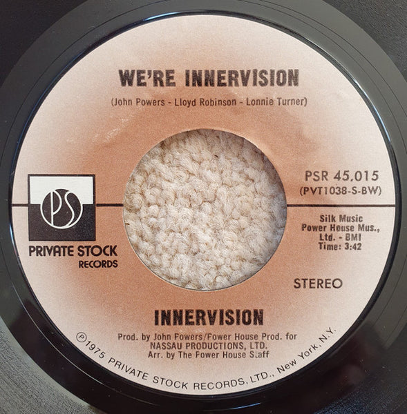 Innervision (6) : Honey Baby (Be Mine) / We're Innervision (7", Single)