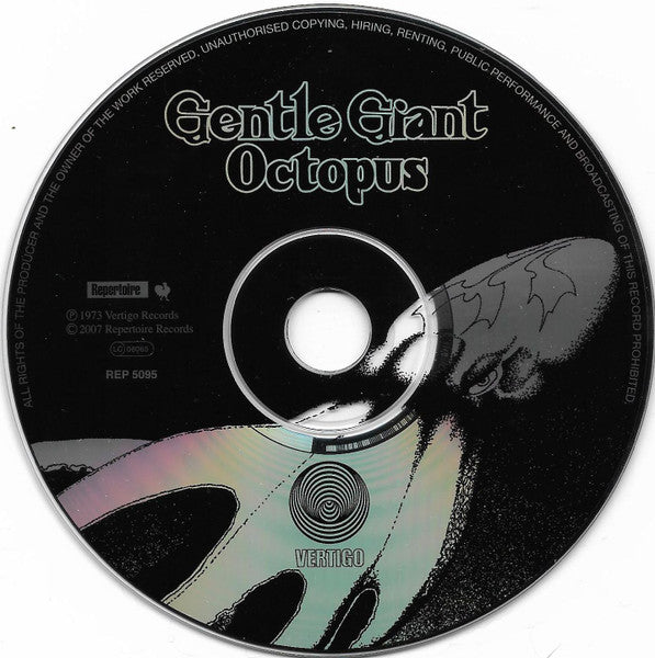 Gentle Giant : Octopus (CD, Album, RE, RP, Dig)