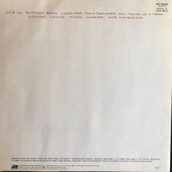 Crosby, Stills, Nash & Young : So Far (LP, Comp, RE)