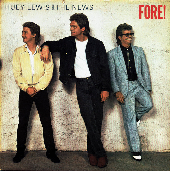 Huey Lewis And The News* : Fore! (LP, Album, PRS)