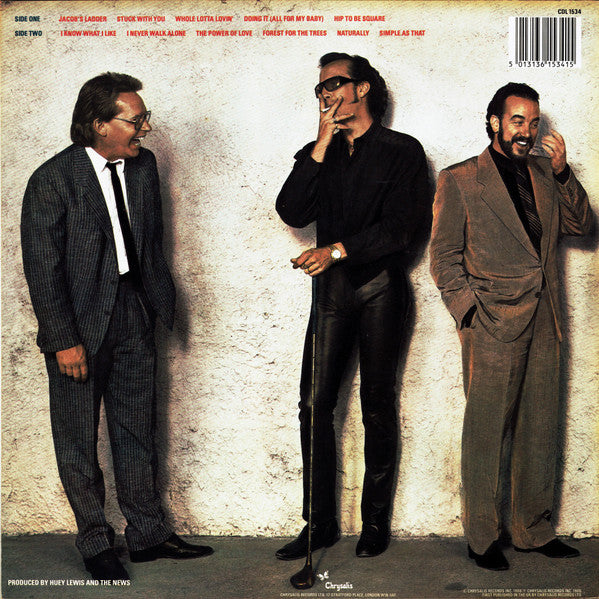 Huey Lewis And The News* : Fore! (LP, Album, PRS)