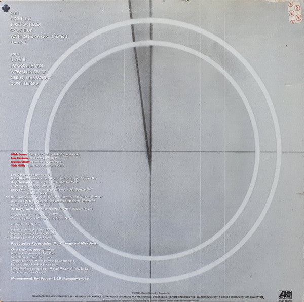 Foreigner : 4 (LP, Album, Qua)