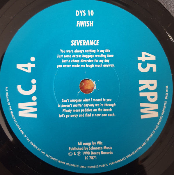 Mega City Four : There Goes My Happy Marriage (7", EP)