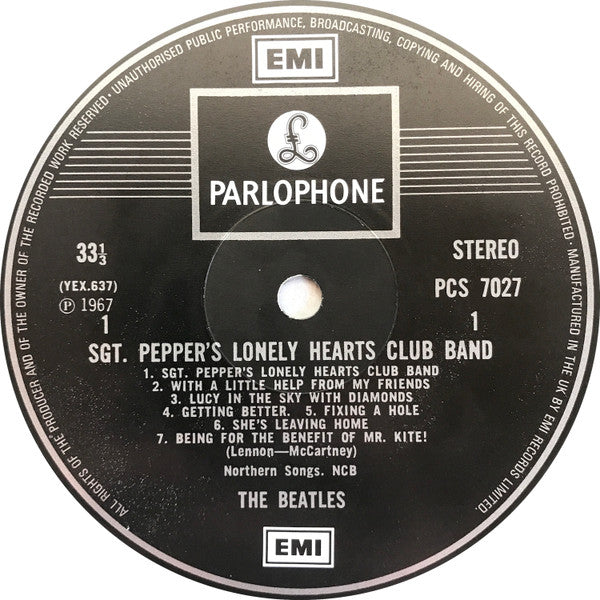 The Beatles : Sgt. Pepper's Lonely Hearts Club Band (LP, Album, RE, Gat)