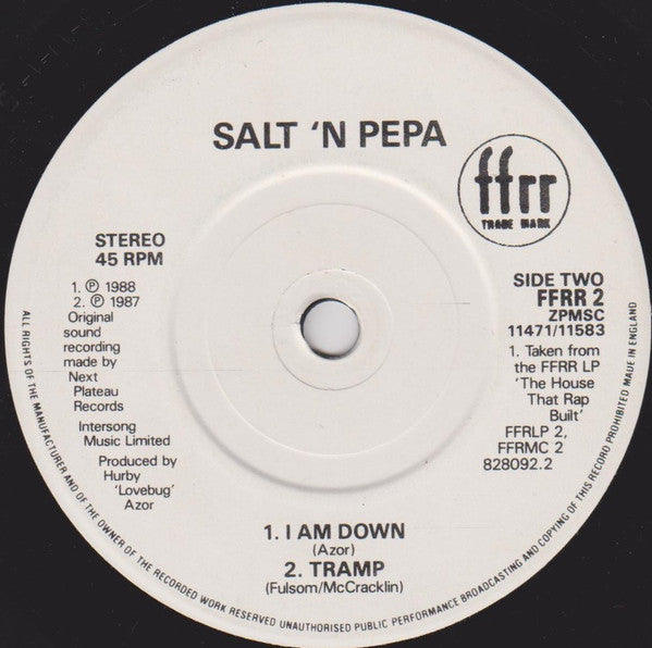 Salt 'N Pepa* : Push It (7", Single, Pap)