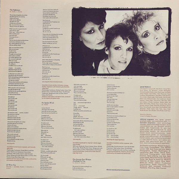 Stevie Nicks : Rock A Little (LP, Album)