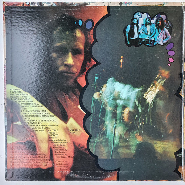 The Mothers Of Invention* : Burnt Weeny Sandwich (LP, Album)