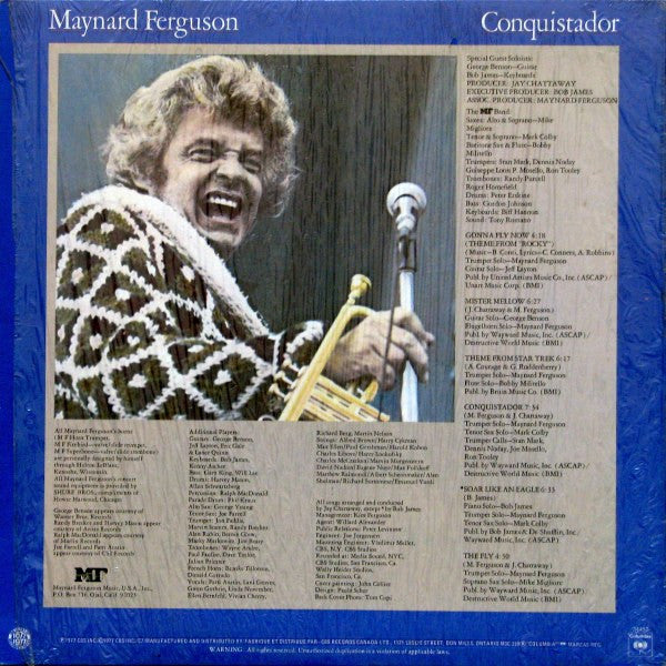 Maynard Ferguson : Conquistador (LP, Album)