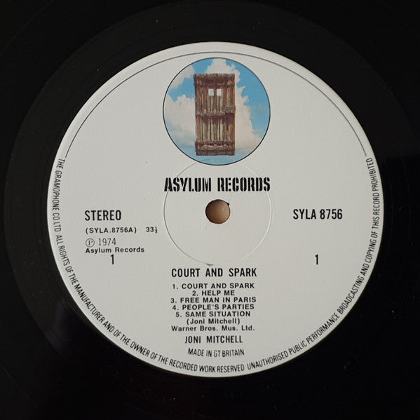Joni Mitchell : Court And Spark (LP, Album)