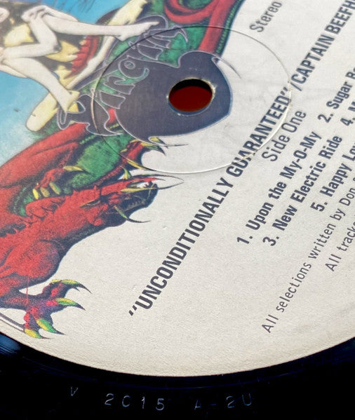 Captain Beefheart And The Magic Band : Unconditionally Guaranteed (LP, Album)