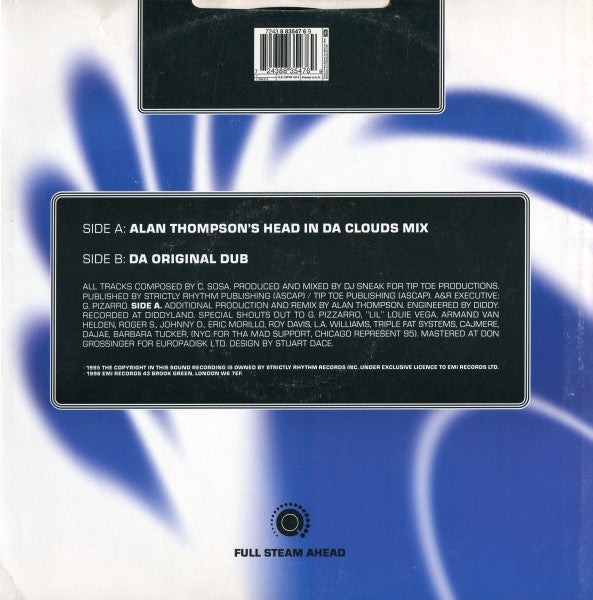 DJ Sneak : Different Shapes And Sizes (In Da Clouds) (12")