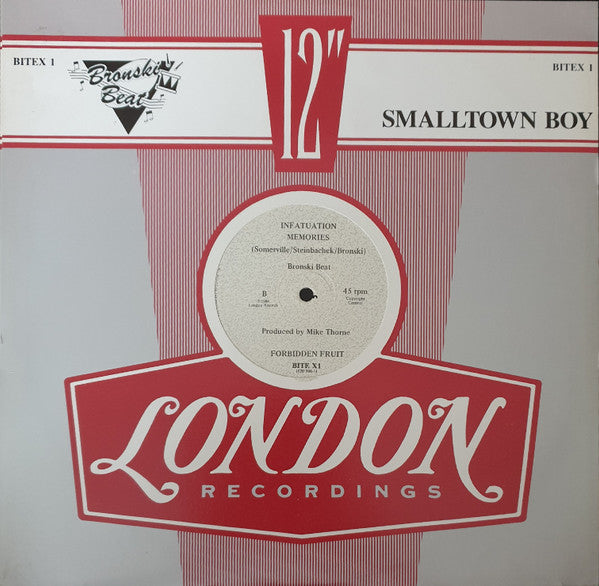 Bronski Beat : Smalltown Boy (12", Single, Com)