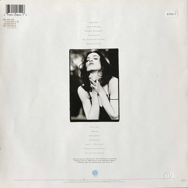 Madonna : Like A Prayer (LP, Album)