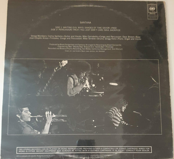 Santana : Santana (LP, Album)