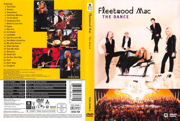 Fleetwood Mac : The Dance (DVD-V, D/Sided, Copy Prot., Multichannel, PAL)