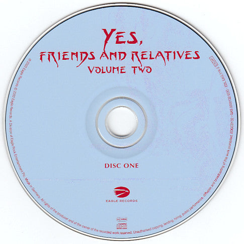 Yes, Friends And Relatives* : Yes, Friends And Relatives (Volume Two) (2xCD, Comp)