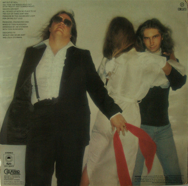 Meat Loaf : Bat Out Of Hell (LP, Album, RE)