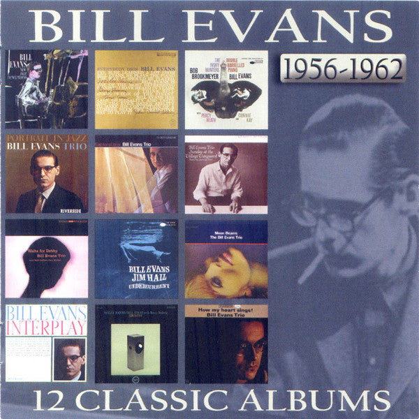 Bill Evans : 12 Classic Albums 1956-1962 (6xCD, RP + Box, Comp)