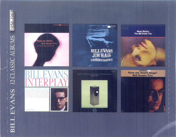 Bill Evans : 12 Classic Albums 1956-1962 (6xCD, RP + Box, Comp)