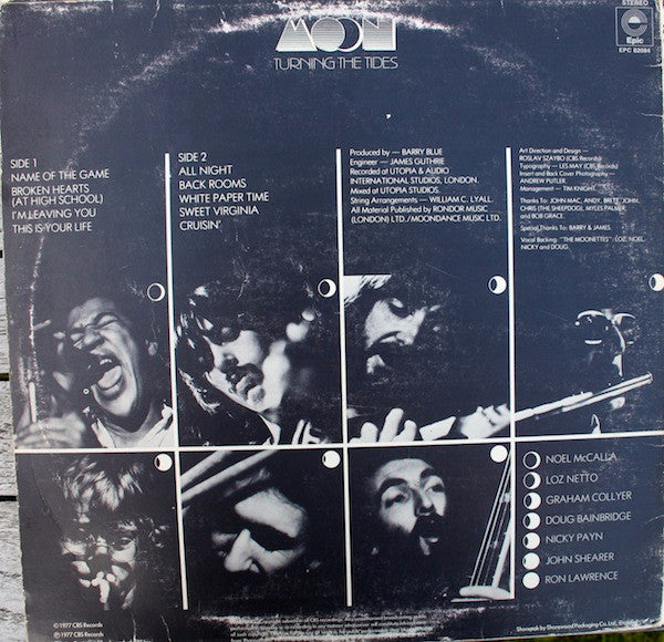 Moon (28) : Turning The Tides (LP, Album)