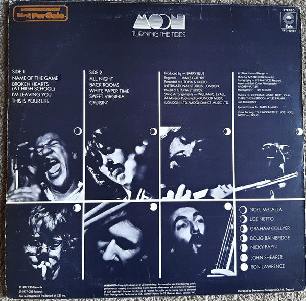 Moon (28) : Turning The Tides (LP, Album)