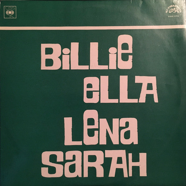 Various : Billie, Ella, Lena, Sarah (LP, Comp, Mono)