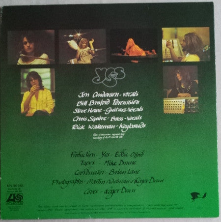 Yes : Close To The Edge (LP, Album, RE, Gat)