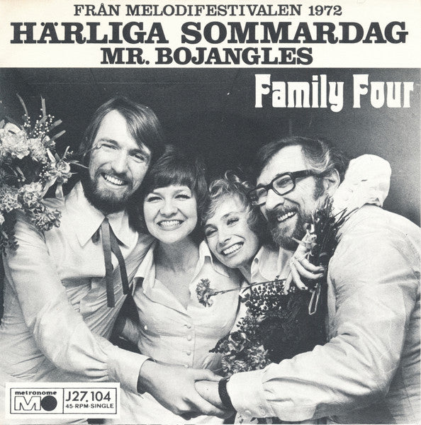 Family Four (2) : Härliga Sommardag / Mr. Bojangles (7", Single)