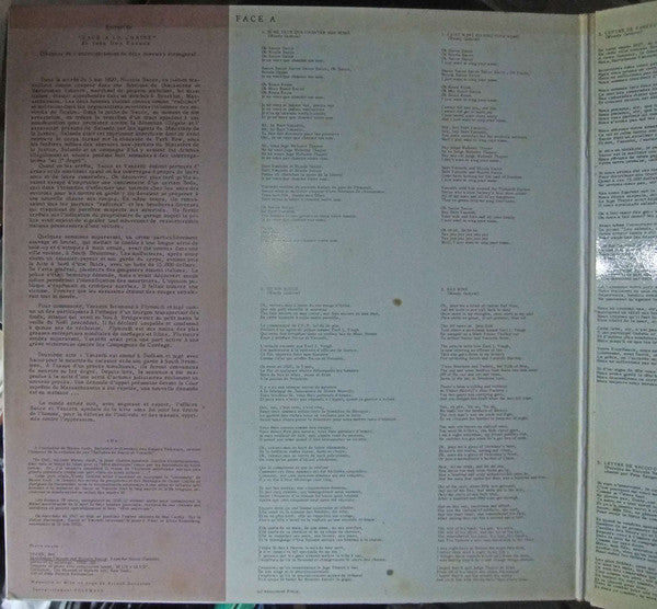 Woody Guthrie : Ballades De Sacco & Vanzetti (LP, Album, RE, Tri)