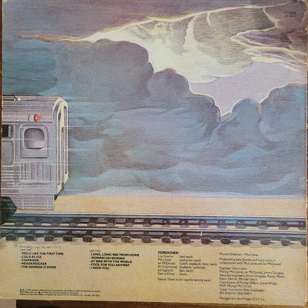 Foreigner : Foreigner (LP, Album, RE)