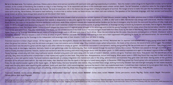 Tinariwen : The Radio Tisdas Sessions (CD, Album)