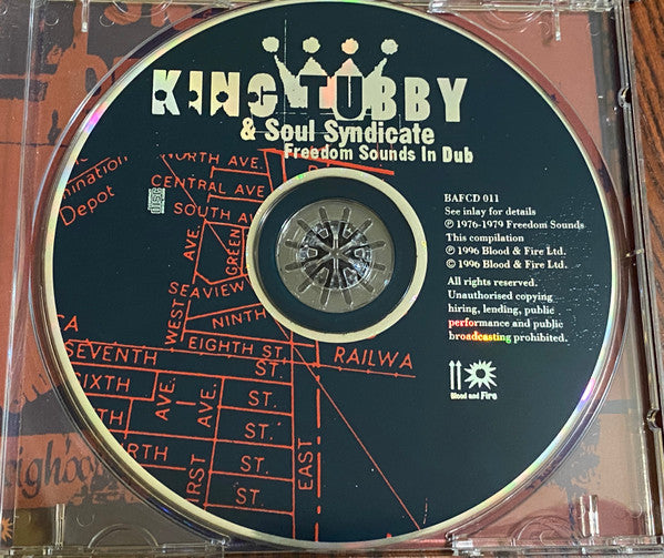 King Tubby & Soul Syndicate* : Freedom Sounds In Dub (CD, Comp, RE)