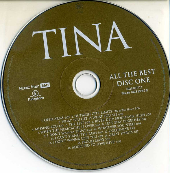 Tina* : All The Best (2xCD, Comp, RE)