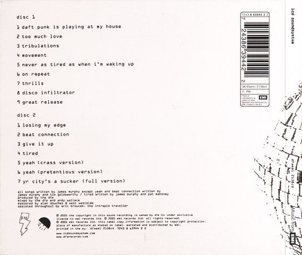 LCD Soundsystem : LCD Soundsystem (CD, Album + CD, Comp, Bon + Dig)