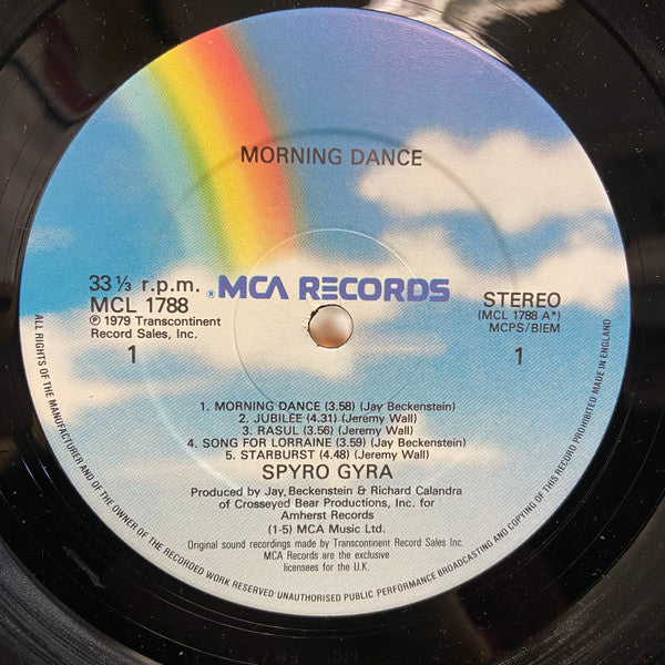 Spyro Gyra : Morning Dance (LP, Album, RE)