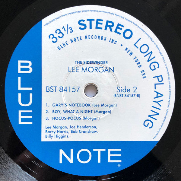 Lee Morgan : The Sidewinder (LP, Album, RE, 180)