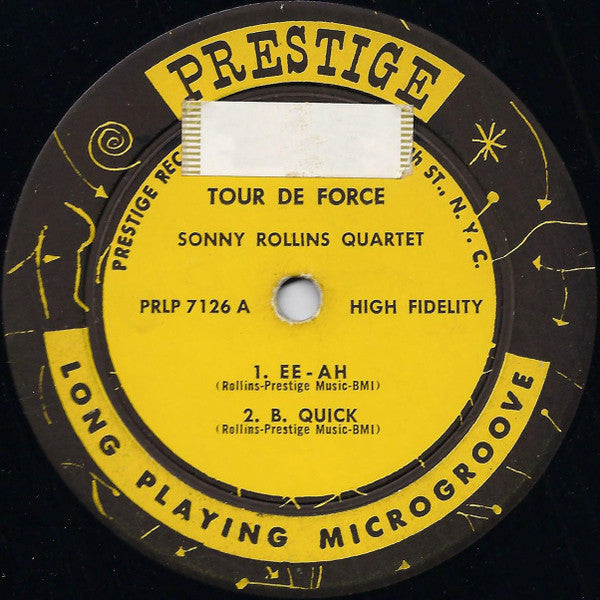 Sonny Rollins : Tour De Force (LP, Album)