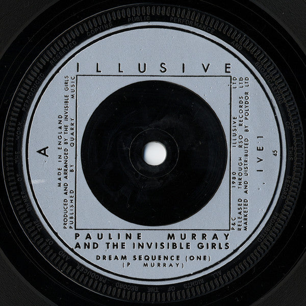 Pauline Murray And The Invisible Girls : Dream Sequences (7", Single)