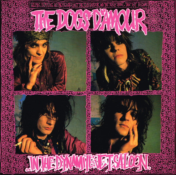 The Dogs D'Amour : In The Dynamite Jet Saloon (LP, Album)