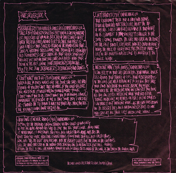 The Dogs D'Amour : In The Dynamite Jet Saloon (LP, Album)