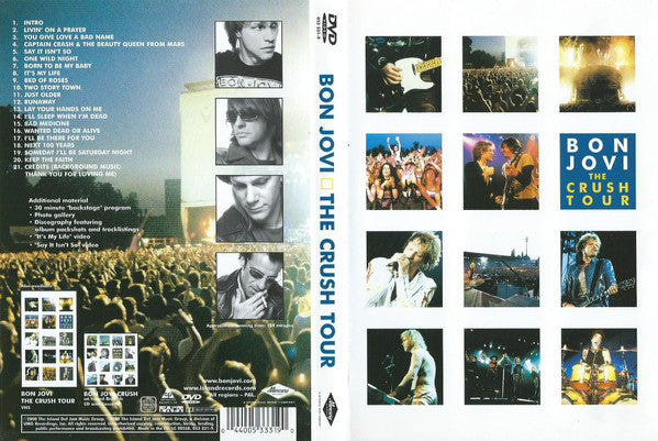Bon Jovi : The Crush Tour (DVD-V, Copy Prot., PAL)