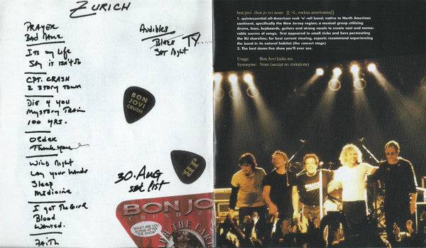 Bon Jovi : The Crush Tour (DVD-V, Copy Prot., PAL)
