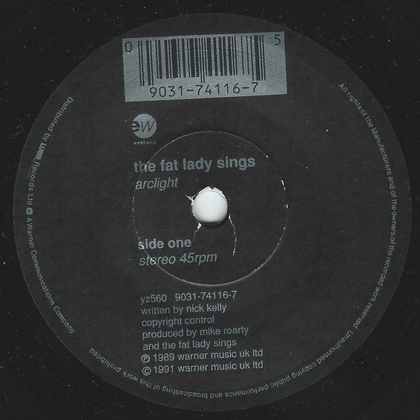 The Fat Lady Sings : Arclight (7", Glo)