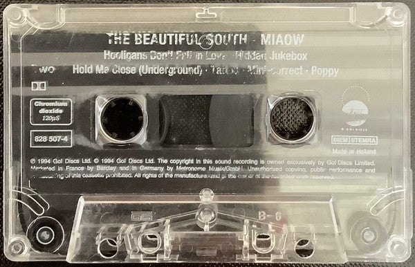 The Beautiful South : Miaow (Cass, Album)