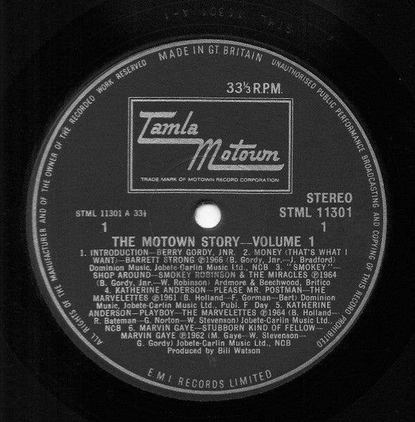 Various : The Motown Story (5xLP, Comp, Ltd + Box)