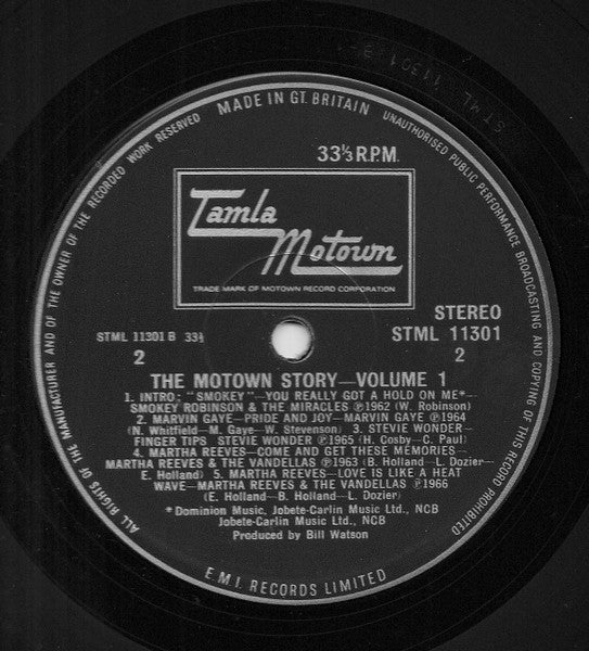Various : The Motown Story (5xLP, Comp, Ltd + Box)