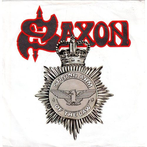 Saxon : Strong Arm Of The Law (7", Single, Sol)