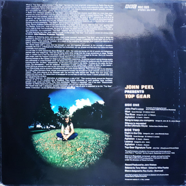 Buy Various : John Peel Presents Top Gear (LP, Comp) Online for a great price – River Soar Records