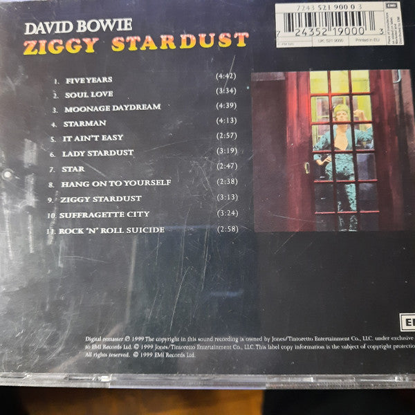 David Bowie : The Rise And Fall Of Ziggy Stardust And The Spiders From Mars (CD, Album, Enh, RE, RM)